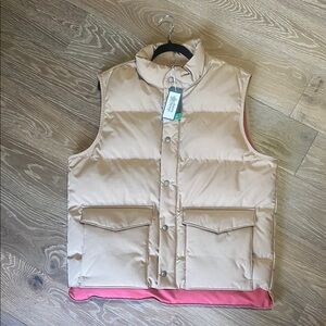 Alpine Design Tan Puffer Vest